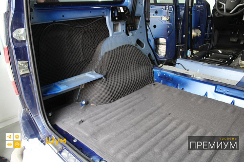 Шумоизоляция арок УАЗ Патриот