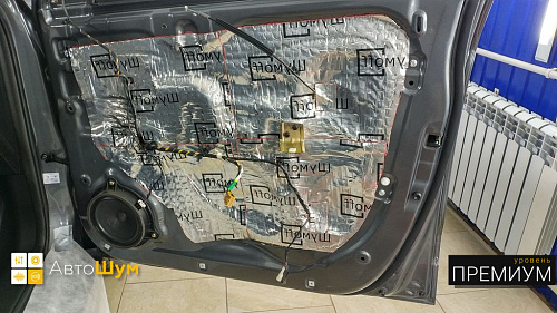 Виброизоляция дверей Лифан Х70