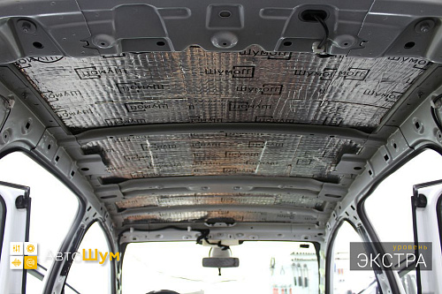 Виброизоляция крыши Лада Х-Рей