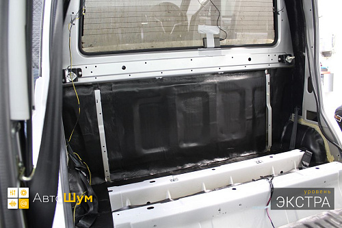 Шумоизоляция багажника Уаз Патриот Пикап