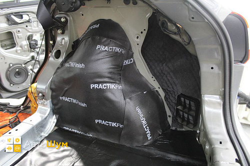 Шумоизоляция арок Ниссан Кашкай Джи11