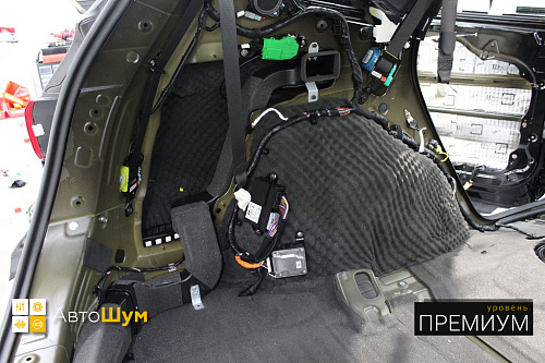 Шумоизоляция арок хендай Санта Фе