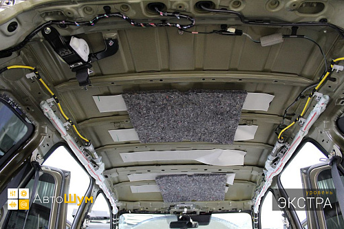 Штатная шумоизоляция крыши Митсубиси Аутледер