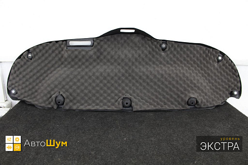 Шумоизоляция обшивки пятой двери Хендай Солярис