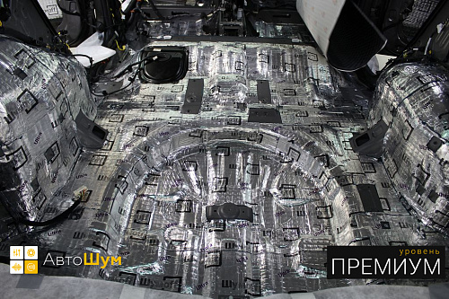 Виброизоляция багажника Хендай Туссан