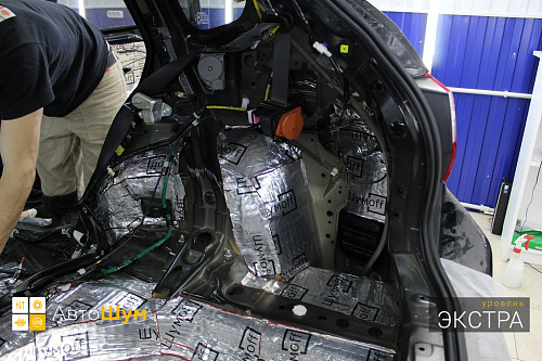 Виброизоляция арок Субару ХВ