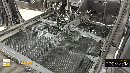 Шумоизоляция пола Лифан Х70