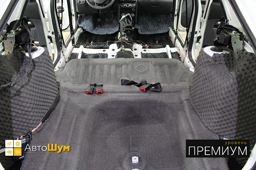 шумоизоляция багажника лады приоры