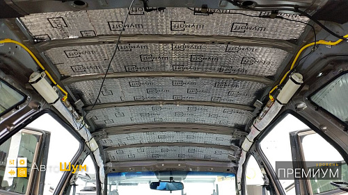 Виброизоляция крыши Хендай Ай 30