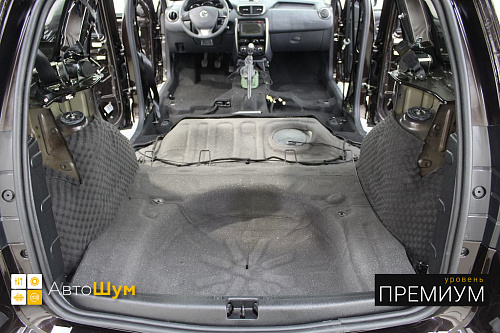 Шумоизоляция багажника Ниссан Террано