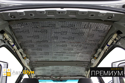 Виброизоляция крыши Фольксваген Гольф.