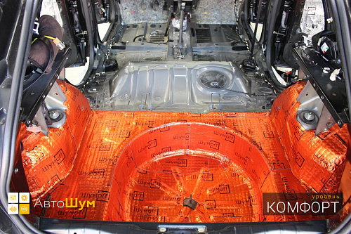 Виброизоляция багажника Лада ИКС РЕЙ