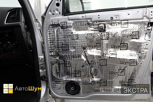 Шумоизоляция дверей Уаз Патриот Пикап